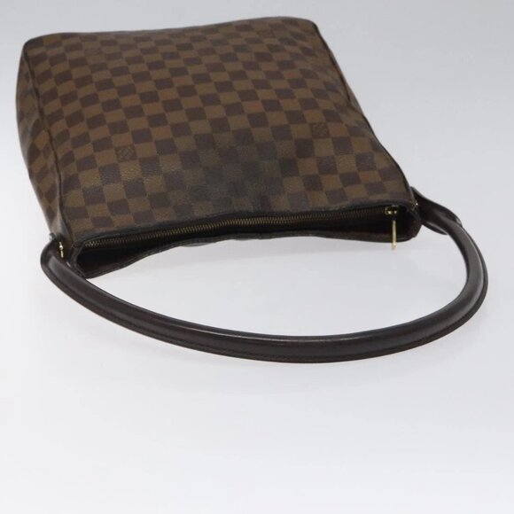 LOUIS VUITTON Damier Ebene Looping GM Shoulder Bag N51144 LV Auth bs24504 - Picture 7 of 16
